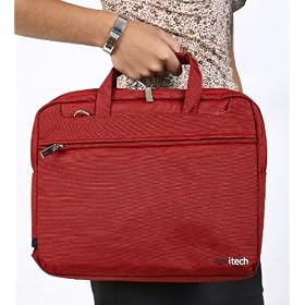 Navitech Ruby Red Sleek Premium Water Resistant Shock Absorbent Carry Bag Case For The Nextbase SDV47AM, Twin Screen 7" Portable DVD Player System, Sony DVPFX730L 7-inch Portable DVD Player, Blue Sony DVPFX730P 7-inch Portable DVD Player, Pink Nextbase SDV47 7" Portable DVD Player, Philips PD9060/05 9 inch Portable DVD Player, Telesystem 9", Xoro 9" Portable DVD Player