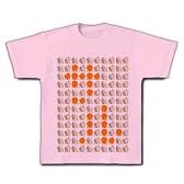 猿・さる・サル Tシャツ(ライトピンク) M
