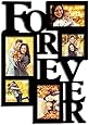 Adeco 5-Opening Decorative Wood "Forever" Collage Wall Hanging Picture Frame, One 5 by 7-Inch/ Two 4 by 6-Inch/ Two 4 by 4-Inch, Black
