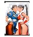 Street Fighter Anime Game Chun Li and Mai Shiranui Fabric Wall Scroll Poster (32"x42") Inches