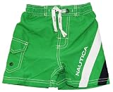Nautica-Infant Boys Green Summer Swim Shorts/Swimwear/Swim Trunks-12M 24M