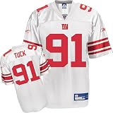 Justin Tuck New York Giants WHITE Equipment - Replica NFL YOUTH Jersey