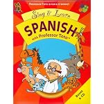 Sing & Learn Spanish with Professor Toto (Books and CD) book cover
