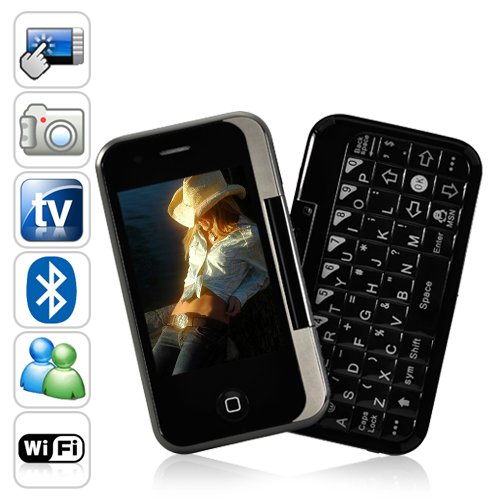 High-Tech Place Gunslinger -Téléphone portable, Clavier Pivotant Tactile