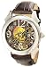 Ed Hardy Men's Brown Leather Strap Watch