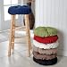 Deauville 13 x 13 Backless Bar Stool Seat Cushion Color - Navy