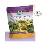 Fresh Gourmet Wonton Strips-Garlic Ginger Crunchy Topping for Salads-9 Pack