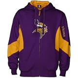 Minnesota Vikings Purple Crowd Favorite Full Zip Hoody Sweatshirt