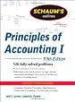 Schaum's Outline of Principles of Accounting I, Fifth Edition (Schaum's Outline Series)