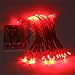 ER CHEN(TM) 3M 30 LED Battery Operated Christmas Wedding Fairy String Lights, Red