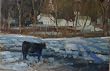 Snowy Pasture - Gaylordsville