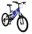Pacific Cycle Highlander Boy's 20-Inch Dual-Suspension Mountain Bike