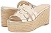 Nine West Women's Eleena Metallic Wedge Sandal