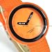 New Dalas Orange Leather Band Girl Lady Quartz Watch