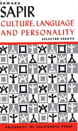 culture language and personality selected essays