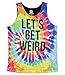 Lets Get Weird Graphic Tank Top - Large