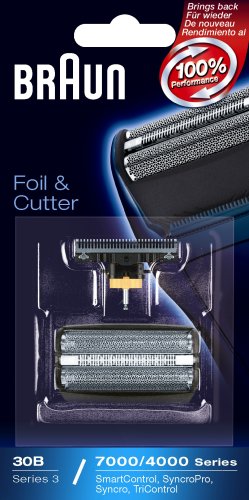 Braun Replacement Foil & Cutter - SyncroPro, Syncro, TriControl - 7000/4000 Series