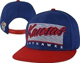 Kansas Jayhawks '47 Brand Kelvin Adjustable Snapback Flat Brim Hat