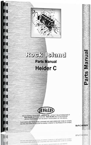 Rock Island C Tractor Parts Manual
