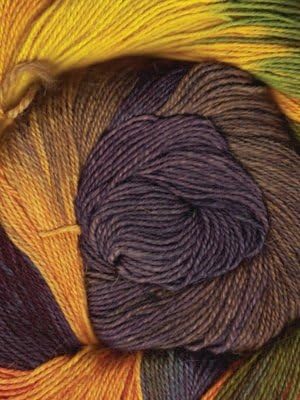 Queensland Llama Lace Hand Dyed 100% Llama Yarn (Color #13: Honey Bee)