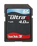 Sandisk Ultra II SDHC 4GB SD Memory Card (SDSDH-4096, BULK Static Pack, No Reader)