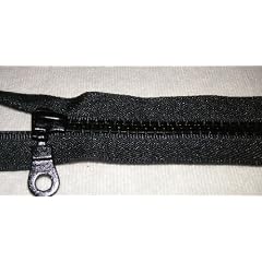 Rei�verschl�sse Kunststoff teilbar f�r Jacken 75 cm schwarz