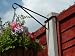 Hanging Basket Brackets for Concrete Posts x 4 supports Easy Fill baskets