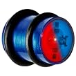 12mm Blue Anodized Titanium Blinking Plug