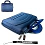 Sony DVP-FX930 9" Portable DVD Player Blue Cube Carrying Case Bag Pouch Cube, Includeds a 4-Inch Determination Hand Strap
