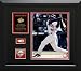 Torii Hunter Minnesota Twins Framed 8x10 Photograph With Game Used Baseball Piece & Medallion
