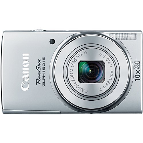 Canon PowerShot ELPH 115 16MP Digital Camera (Silver) (OLD MODEL
