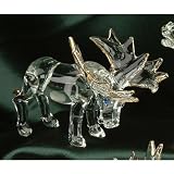 Small Moose Elk Crystal Glass Figurine Designer Model Decor Collection