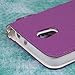 LG Lucid 3 Wallet Case, MPERO Flex FLIP Wallet Cover for Lucid 3 VS876 - Purple