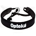Opteka Neoprene Adjustable Cushioned Neck Strap for Digital Cameras & Binoculars (Black)