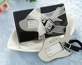 Airplane Luggage Tag in Gift Box with suitecase tag