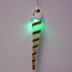 Washington Redskins NFL Light Up Icicle Ornament