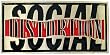 Social Distortion Rectangular Band Metal Belt Buckle Social Distortion Rectangular Band Metal Belt Buckle