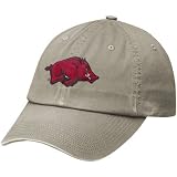 Nike Arkansas Razorbacks Khaki Heritage 86 3D Tailback Adjustable Hat