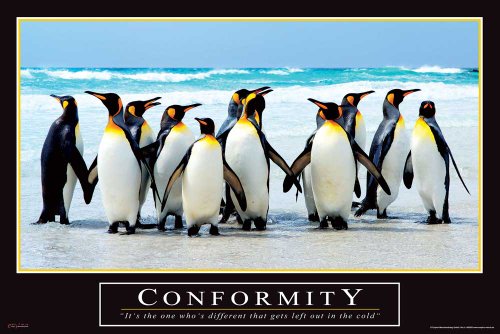 Produkt-Bild: Empire 420503 Motivational - Confomity Poster - 91.5 x 61 cm