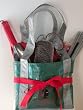 Garden Gift Set - 5 Piece Collection Includes Fabulous Reusable Yard Bag, Stainless Trowel, 25 Zinc Plant Markers, Precision Japanese Pruner, and the Best Garden Twine From England - Great Buy - Sold Separately for $120 - Together Only $95