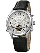Perigaum 1972 Stainless Steel Automatic P-1117-SW Watch for Him Open Balance Spring