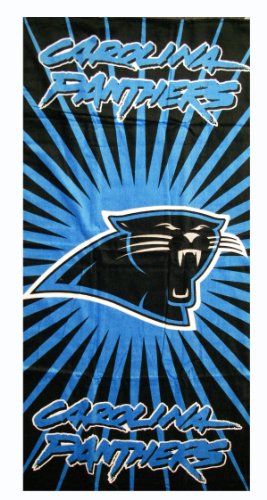 NFL Carolina Panthers Towel - Sports Beach Towel