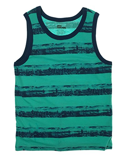 Epic Threads Boy's Skyline Stripe Tank
