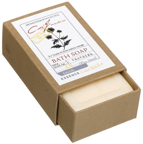 Cote Jardin Olive Oil Soap, Verbena, 8-Ounce Boxes (Pack of 3) by Olive Oil