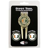 Miami Hurricanes Divot Tool and Marker Set from Team Golf