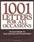 1001 Letters for All Occasions: The Best Models for Every Business and Personal Need