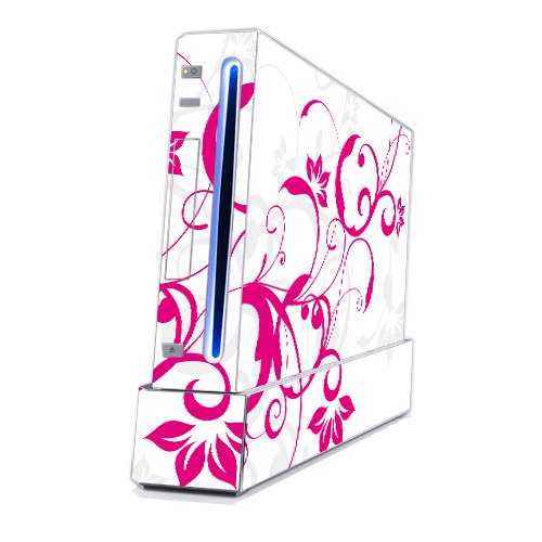 YOUNiiK Styling Skins Case Cover Nintendo Wii - Meine rosa Welle