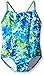 Speedo Thin Strap Keyhole One Piece Swimsuit for Girls