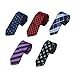 DANF.02 Series Polyester Slim Ties For Husband-5 Styles Available By Dan Smith