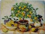 Lady Clare Lemon Tree Coasters - Set of 4